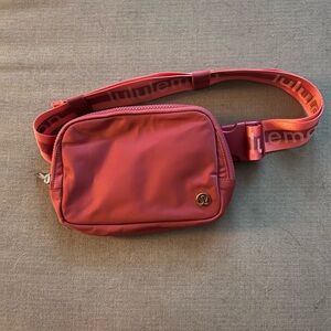 Lululemon Athletica Pink Belt Bag